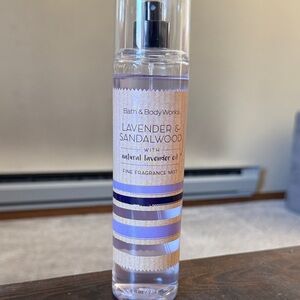 Bath & Body Works Lavender & Sandalwood Mist with Purple Accents
